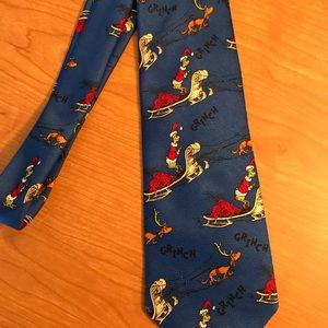 Dr. Seuss Grinch Tie